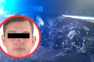 Sebastian M., wypadek A1