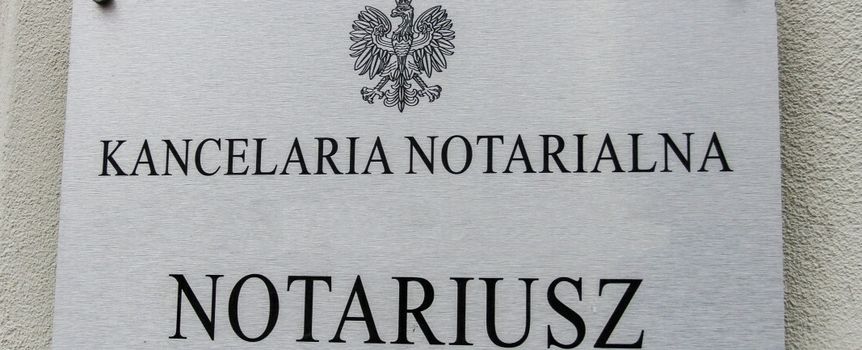 szyld notariusza