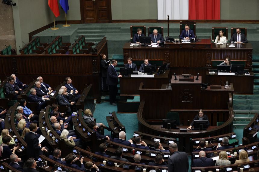 Sejm podczas obrad