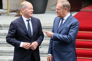 Olaf Scholz i Donald Tusk