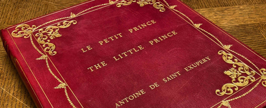 "Mały Książę" maszynopis okładka