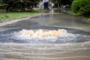 Miasta po przejściu fali powodziowej