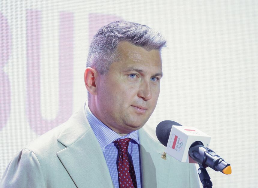prezes PKOl Radosław Piesiewicz