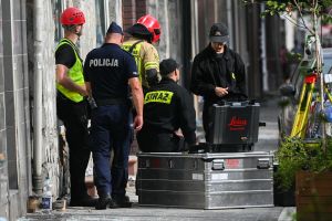 Akcja służb w trakcie pożaru w Poznaniu