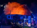Pożar hali magazynowej w Kielcach
