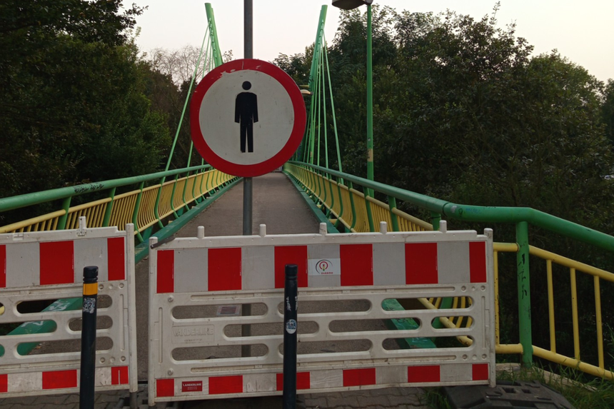 Zamknięte drogi i mosty we Wrocławiu