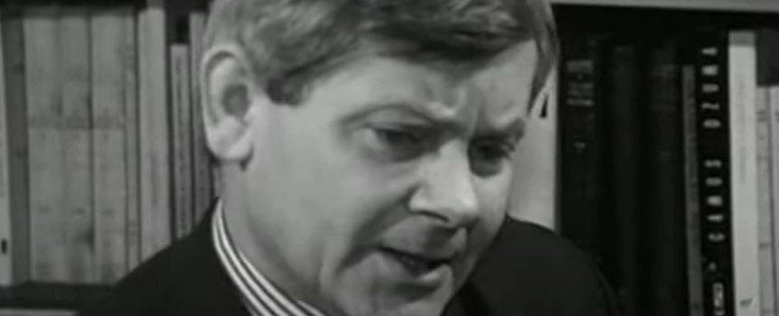 Zbigniew Herbert kadr z wywiadu dla TVP