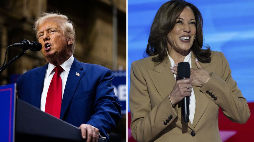 Donald Trump i Kamala Harris
