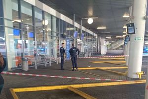 Policja na dworcu w Poznaniu