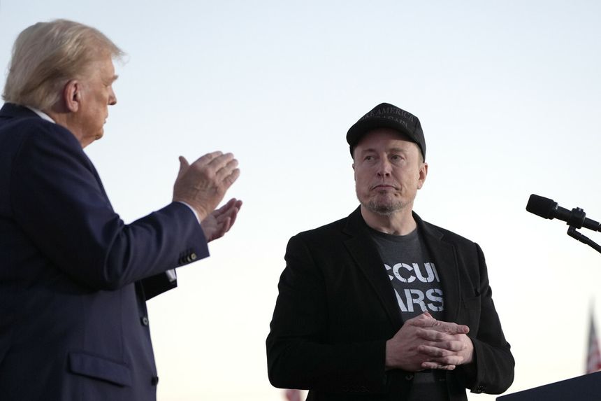 Donald Trump i Elon Musk