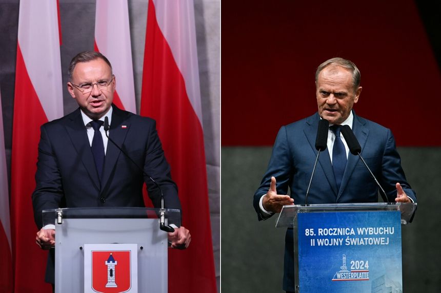 Duda, Tusk