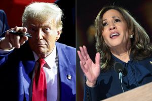 Donald Trump, Kamala Harris