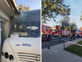 Wypadek autobusu szkolnego w Górze