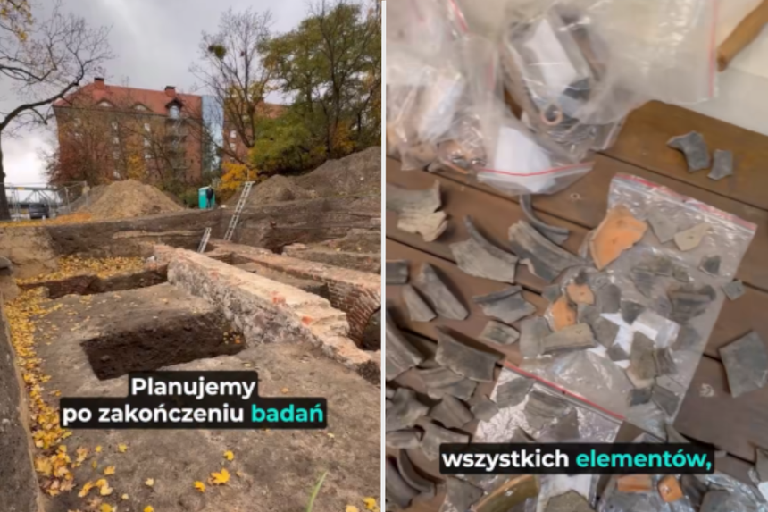 Odkrycia archeologiczne na Bulwarze Filadelfijskim w Toruniu