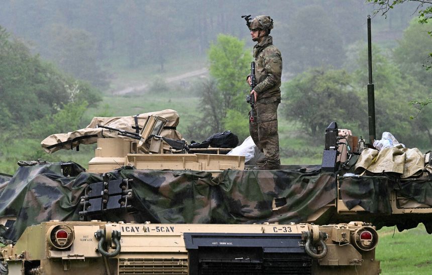 Armia USA na ćwiczeniach w Niemczech