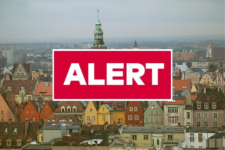 Alert we Wrocławiu
