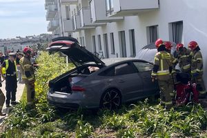 Gdańsk audi potrącenie matki z dzieckiem