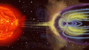 Burza geomagnetyczna - wizualizacja