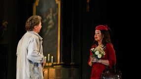 Aleksandra Kurzak i Roberto Alagna na próbie