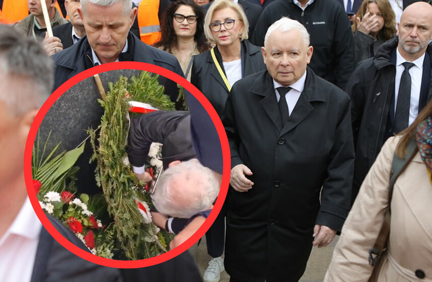 Incydent z udziałem Kaczyńskiego