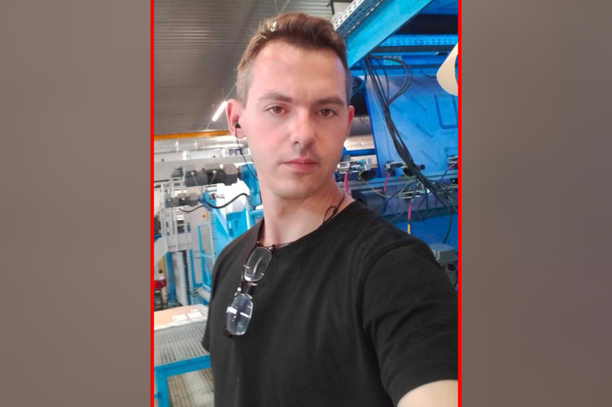 Zaginiony Radosław Barteczka