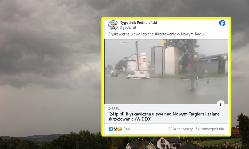 Burze w Polsce