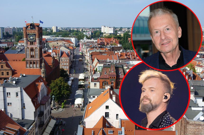 Toruń, Bogusław Linda, Tomasz Organek