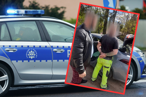Zatrzymanie podejrzanego