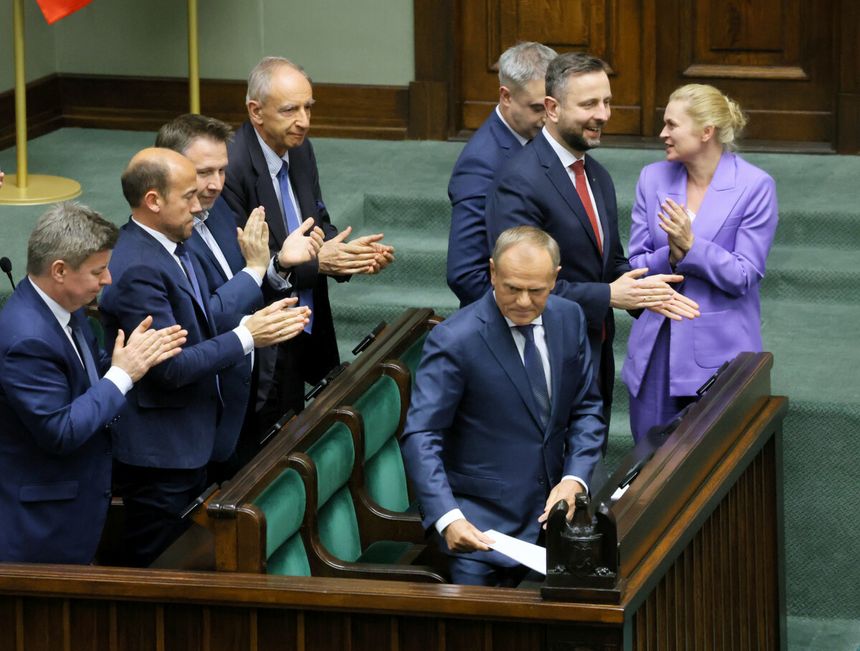 Donald Tusk w Sejmie