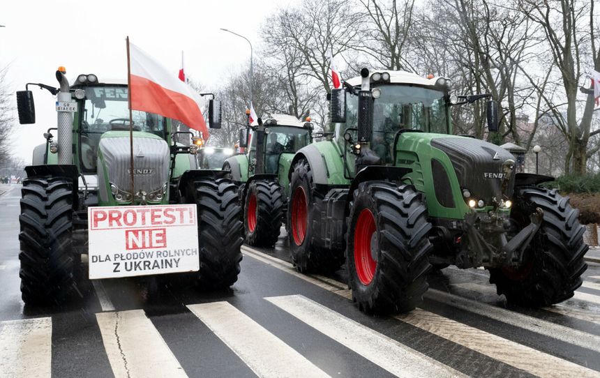 Strajk rolników w centrum Poznania. Lista blokad 4 kwietnia [MAPA ...