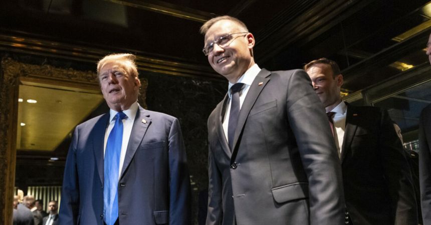 Andrzej Duda, Donald Trump
