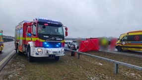 Wypadek na S5 w Szczutkach pod Bydgoszczą