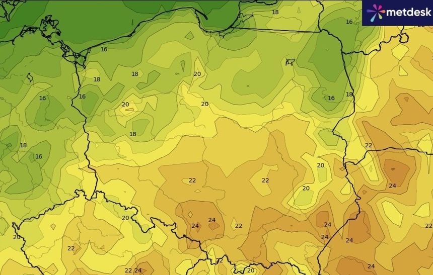 Pogodowa mapa