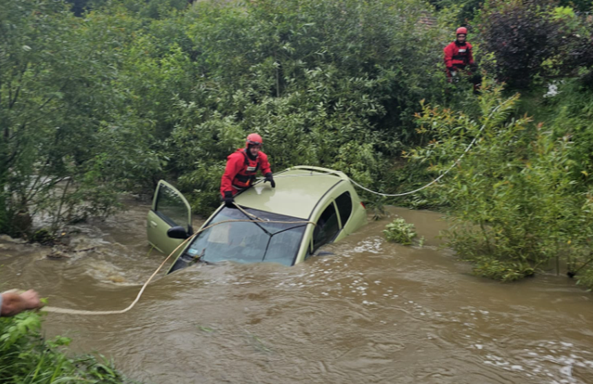 Wypadek w miejscowości Hoszów koło Ustrzyk Dolnych