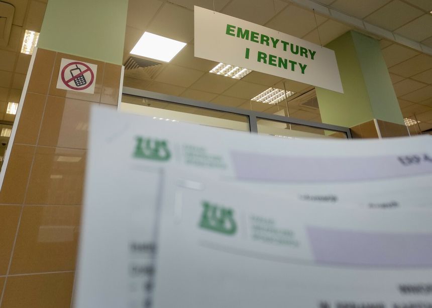 dział obsługi emerytur i rent w ZUS