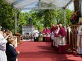 Pielgrzymka mężczyzn i młodzieńców w Piekarach Śląskich
