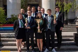 Studenci ze Szkolnego Koła Naukowego Enactus UEP
