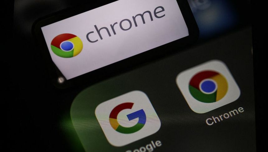 Telefon z Google Chrome