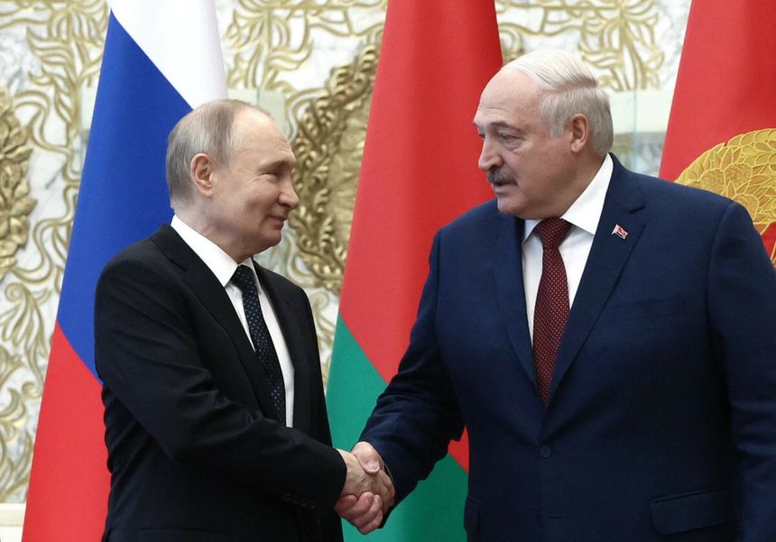 Putin Łukaszenka