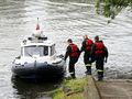 Łódź policyjna na wodzie