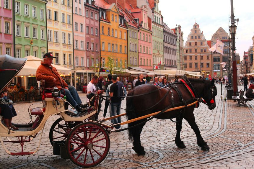 Dorożka we Wrocławiu