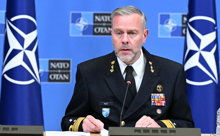 Szef Komitetu Wojskowego NATO admirał Rob Bauer