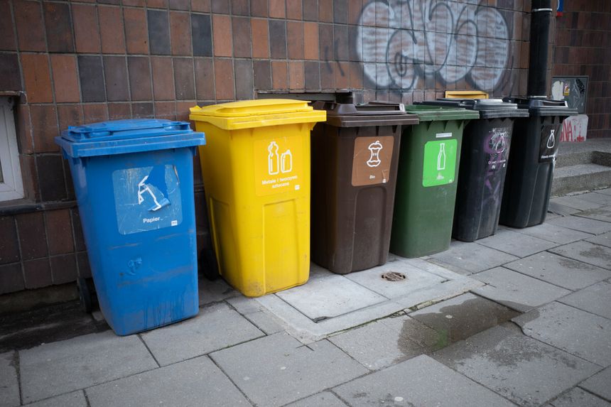 Pojemniki do segregacji śmieci