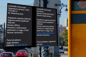 SMS o mandacie i fotoradar