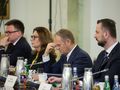 : Szymon Holownia, Malgorzata Kidawa-Blonska, Donald Tusk, Wladyslaw Kosiniak-Kamysz