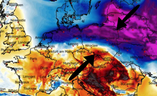 Anomalia temperatury mierzona na wysokości 2 m nad powierzchnią gruntu 04.02