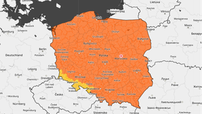 Mapa ostrzeżeń pogodowych