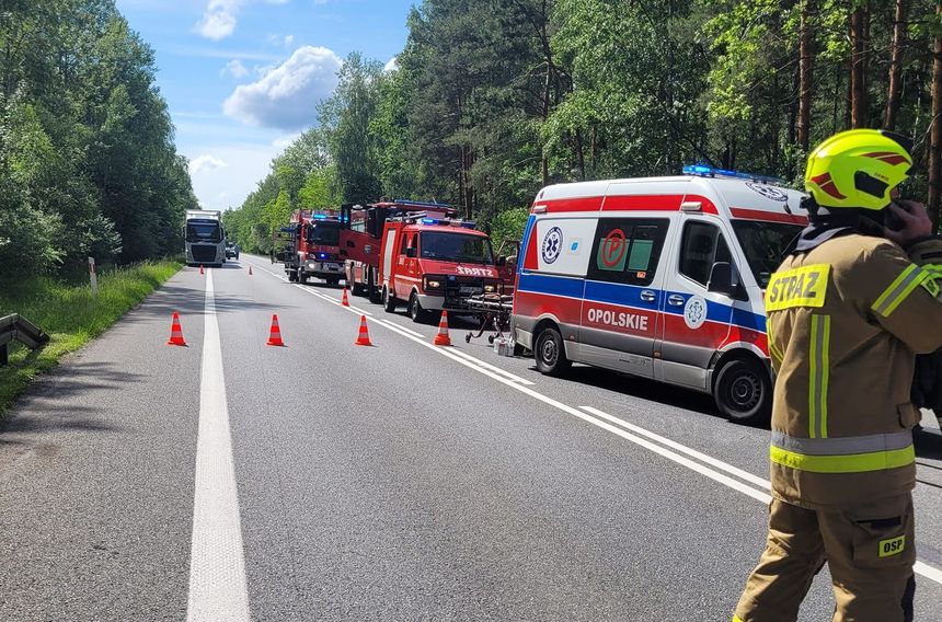 wypadek w Ozimku