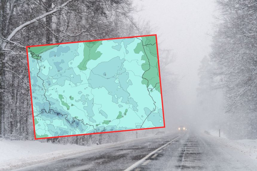 niespodziewana śnieżyca