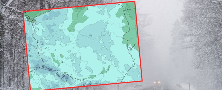 niespodziewana śnieżyca